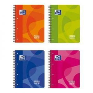 Caderno espiral a4 c/separadores - Oxford