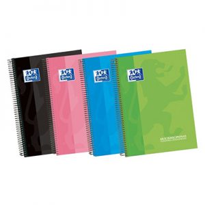 Caderno espiral multidisciplinas - Oxford