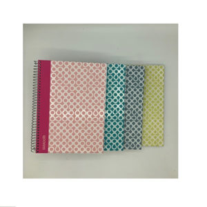 Pack 8 cadernos capa dura Smooth A5 80fls - Pautado