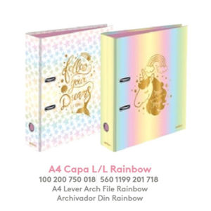 Capa A4 L/L - Rainbow