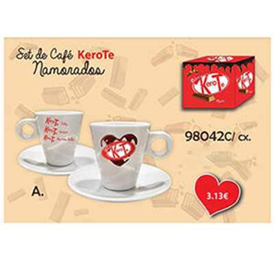 Set Café Kerote c/ caixa – Modelo A