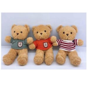 Peluche "Urso" c/camisola 28cm