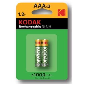 Pilhas Recarregáveis Kodak AAA 1000mah - Crtz c/2