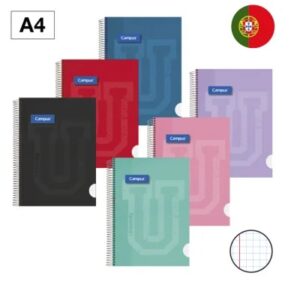 Cad Esp A4 Campus Capa Extra Dura - Quadriculado