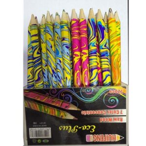 Lápis de Carvão com várias cores