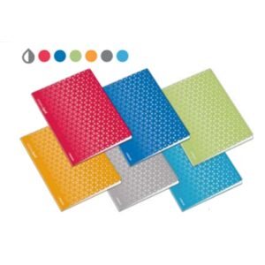 Cad Agraf PP A5 48F 90G Triang - Pack c/6