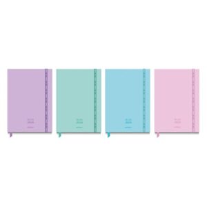 Agenda Mini c/ Elastico 1 Dia 95x145 Pastel Color 2026