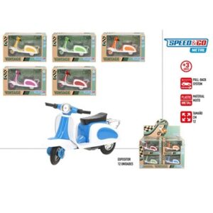Moto Vintage " Speed & Go" 12cm