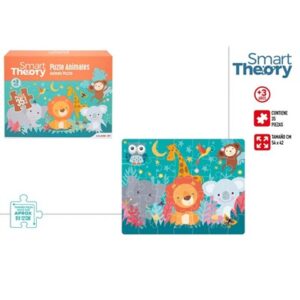 Brinq. Puzzle Animais c/35 Pçs