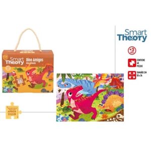 Brinq. Puzzle Dinossauros c/48 Pçs
