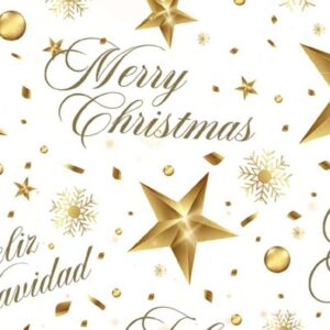 Papel de Embrulho Natal 70×100 – Pack c/25F