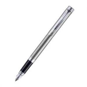 Caneta Tinta Permanente Parker Folio Metalica