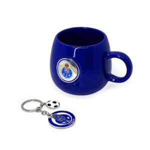 Conj. Caneca + P. Chaves " Badge" FCP