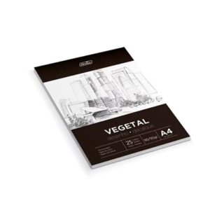 Bloco Papel Vegetal A4 90/95gr c/25F