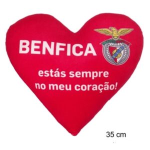 Almofada Coração SLB 35cm