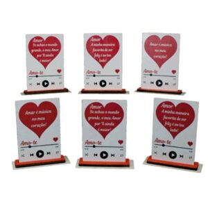 Placa MDF 8x9cm Spotify