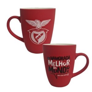 Caneca Veludo Verm. Namorada