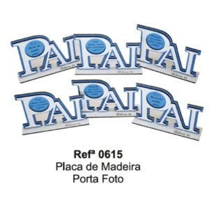 Placa Porta Fotos individual - PAI