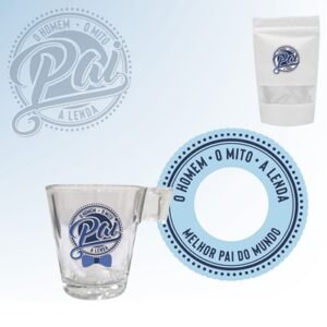 Chávena de café c/base "PAI"