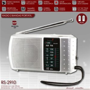 Radio Sami AM/FM c/ Auricular - Branco