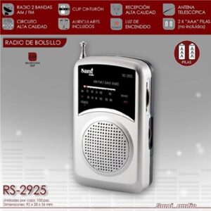 Radio Sami AM/FM c/ Clip-Auricular - Branco