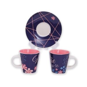 Conj. café c/colher "Mãe"