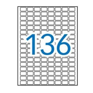Emb. Etiquetas APLI c/15 folhas - 10x16mm