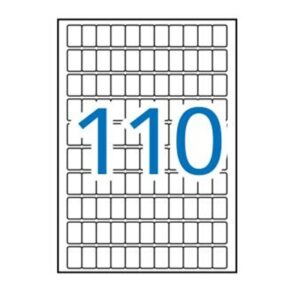 Emb. Etiquetas APLI c/15 folhas A5 - 12x18mm