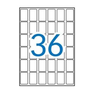 Emb. Etiquetas APLI c/15 folhas A5 - 22x32mm