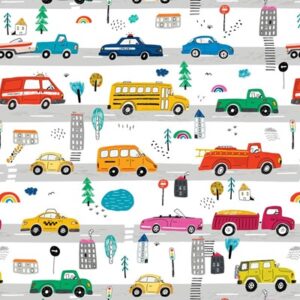 Papel de Embrulho 70×100 – Pack c/25F - Carros