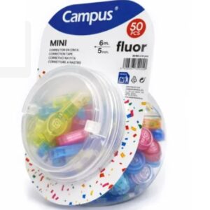 Corretor fita Campus Fluor - 5x6mts