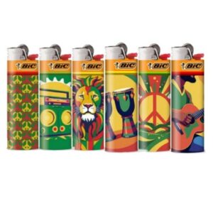 Emb. c/50 isqueiros BIC J26 - REGGAE