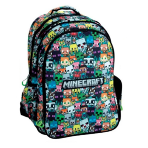 Mochila escolar Minecraft