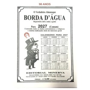 Almanaque Borda d'água 2027
