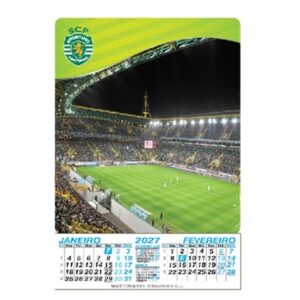 CALENDÁRIO C/ESTAMPA SCP ESTÁDIO – 2027