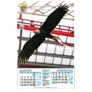 CALENDÁRIO C/ESTAMPA SLB ÁGUIA – 2027