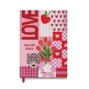 AGENDA A5 "LOVE" - 2027