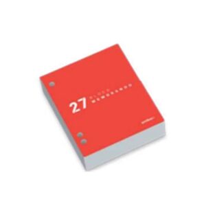 BLOCO MEMORANDO C/3 FUROS - 2027