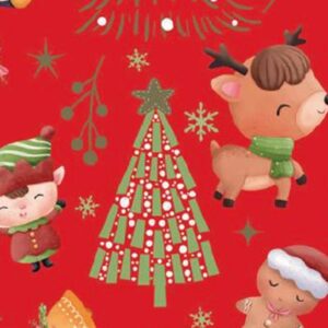 Papel de Embrulho Natal 70×100 – Pack c/25F