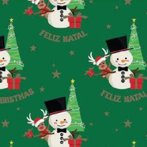 Papel de Embrulho Natal 70×100 – Pack c/25F