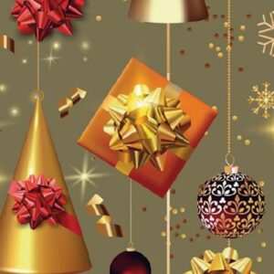 Papel de Embrulho Natal 70×100 – Pack c/25F